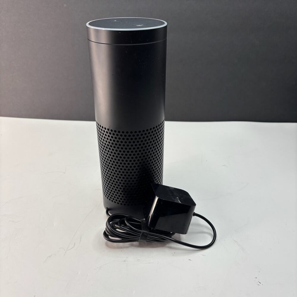 Amazon Echo Black Tower SK705DI 1st Generation Alexa Smart Speaker Tested Reset - Picture 6 of 8